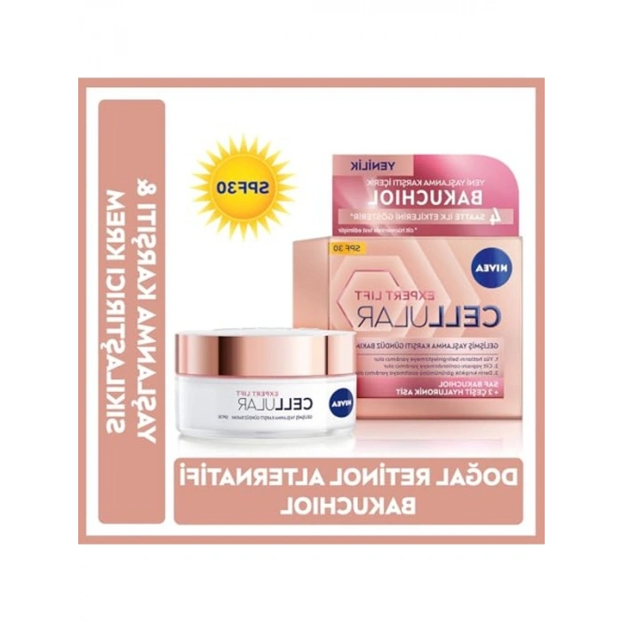 50ml Yaşlanma Karşıtı Yüz Kremi, Bakuchiol İçerir