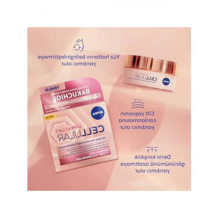 50ml Yaşlanma Karşıtı Yüz Kremi, Bakuchiol İçerir