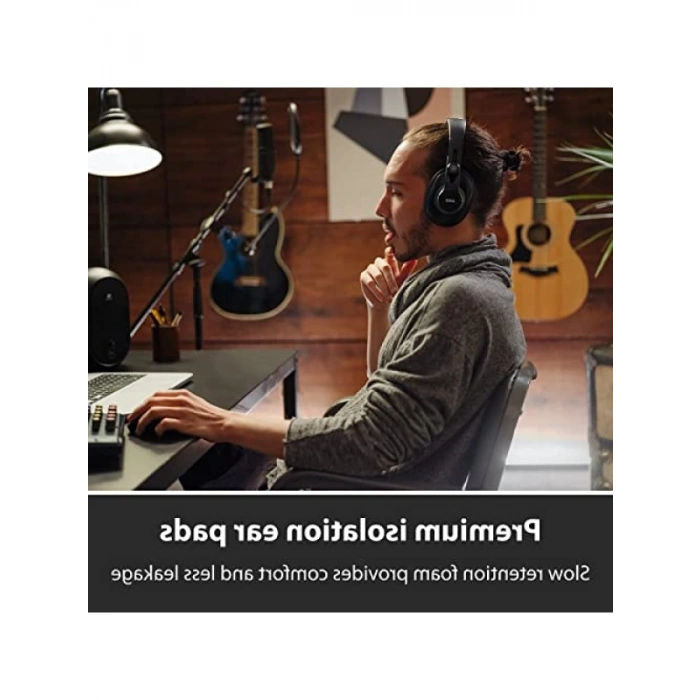 50mm Sürücülü Kulak Üstü Stüdyo Kulaklık