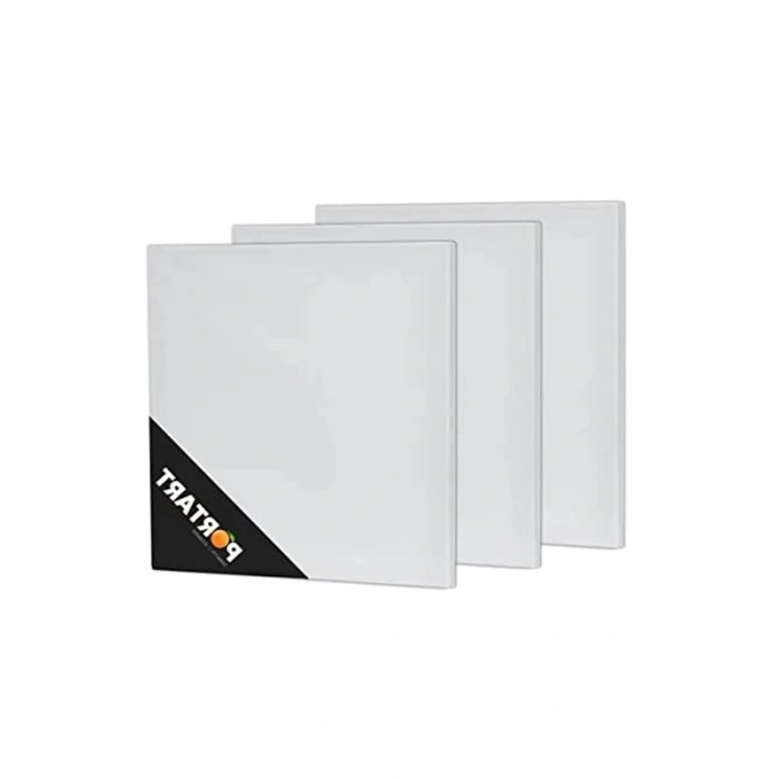 50x50 cm Tuval, 3lü Paket, Sanatsal Çalışmalar İçin