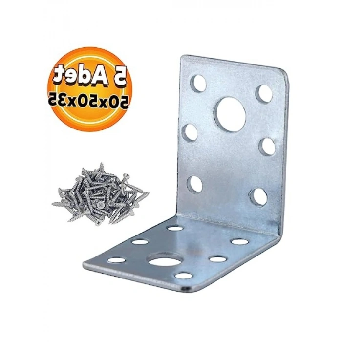50x50x35 mm L Demir Köşebent - 5 Adet