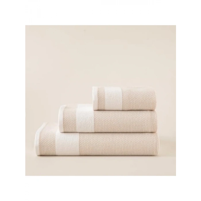 50x90 cm Natural-Bej Yüz Havlusu