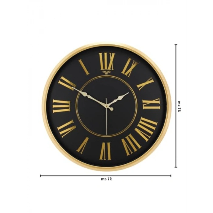 51 CM Sessiz Mekanizma Duvar Saati - Modern Tasarım