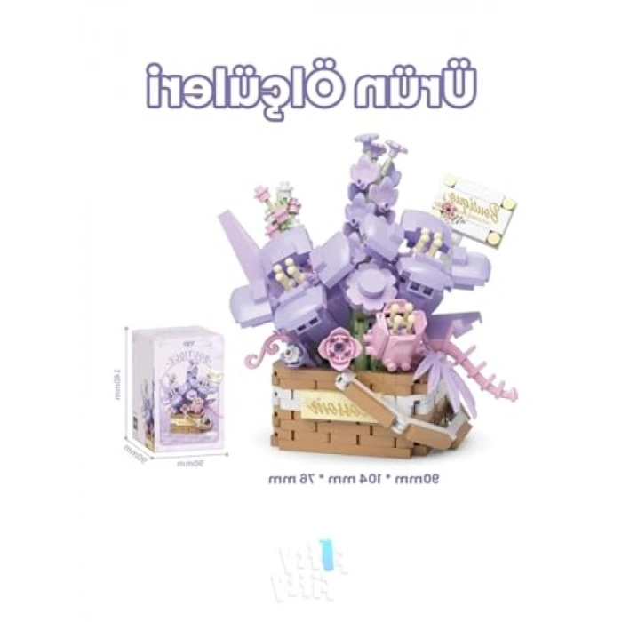 515 Parça Mini Çiçek Buketi Yapım Seti