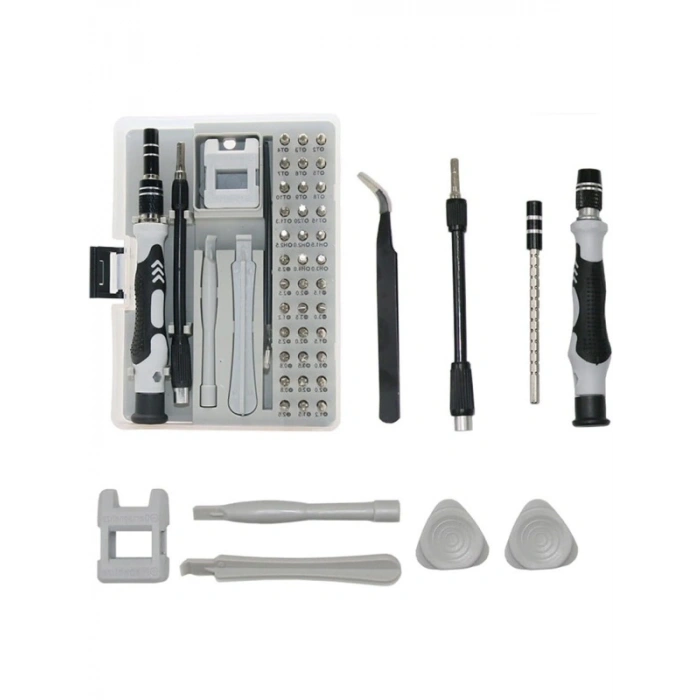 52si 1 Arada Manyetik Uçlu Tornavida Seti - 42 Farklı Uç