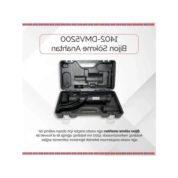 5200Nm Güçlü Bijon Sökme Anahtarı