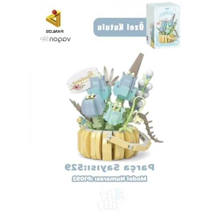 529 Parçalı Mini Çiçek Buketi Yapım Seti