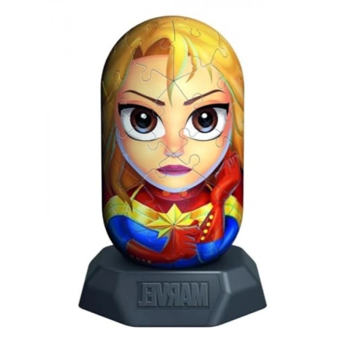 54 Parça Kaptan Marvel Temalı Puzzle