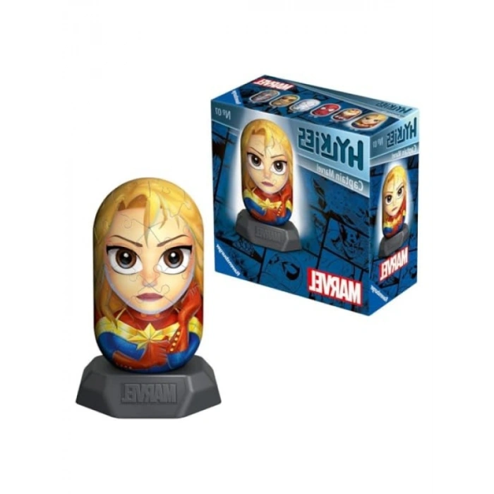 54 Parça Kaptan Marvel Temalı Puzzle