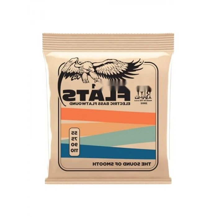 55-110 Ölçüde Düzleştirilmiş Elektrik Bas Telleri