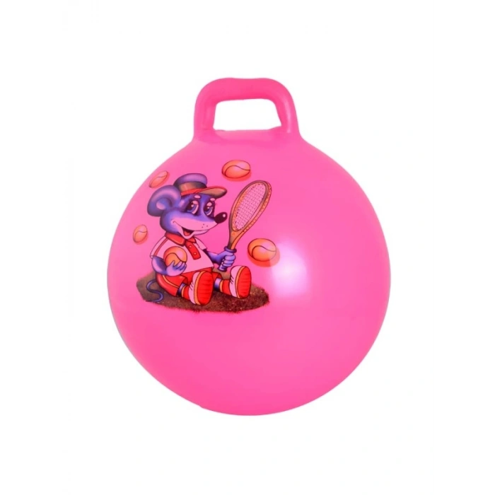 55 Cm Tutmalı Pilates Topu - 450 Gr