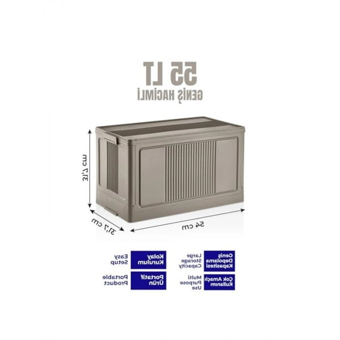55 Litre Hacimli Katlanır Kasa, Güvenli Saklama Çözümü