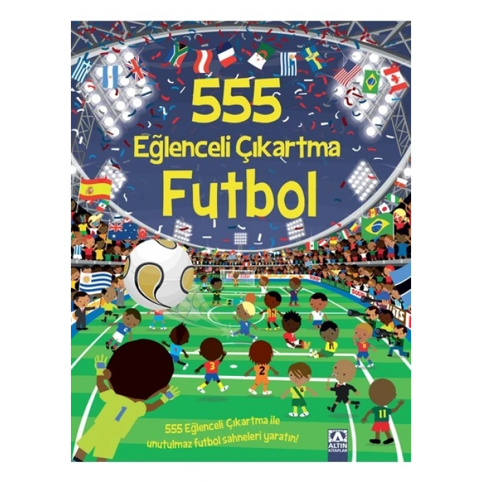555 Eglencelı Çıkartma - Futbol