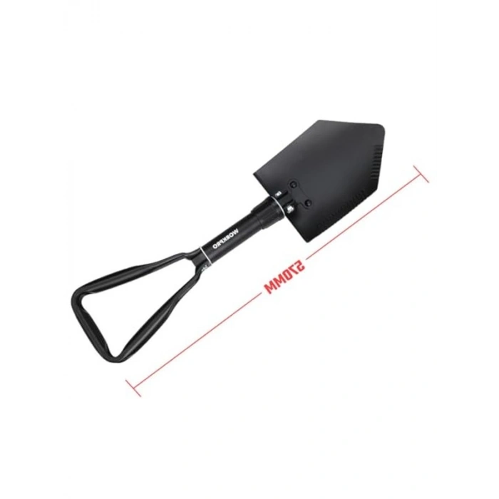 570mm Katlanabilir Çok Amaçlı Profesyonel Kamp Küreği, Pratik Taşıma