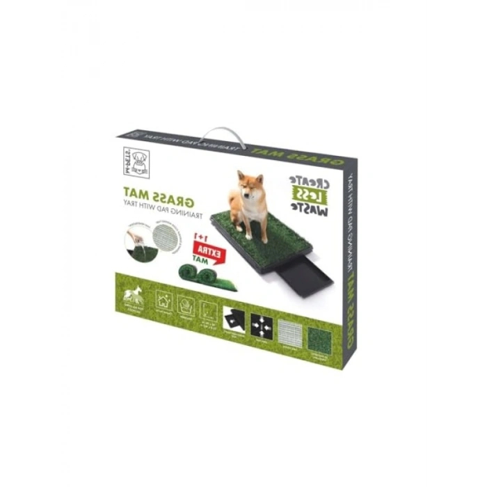 58 x 46 cm Çimli Çekmeceli Köpek Tuvaleti