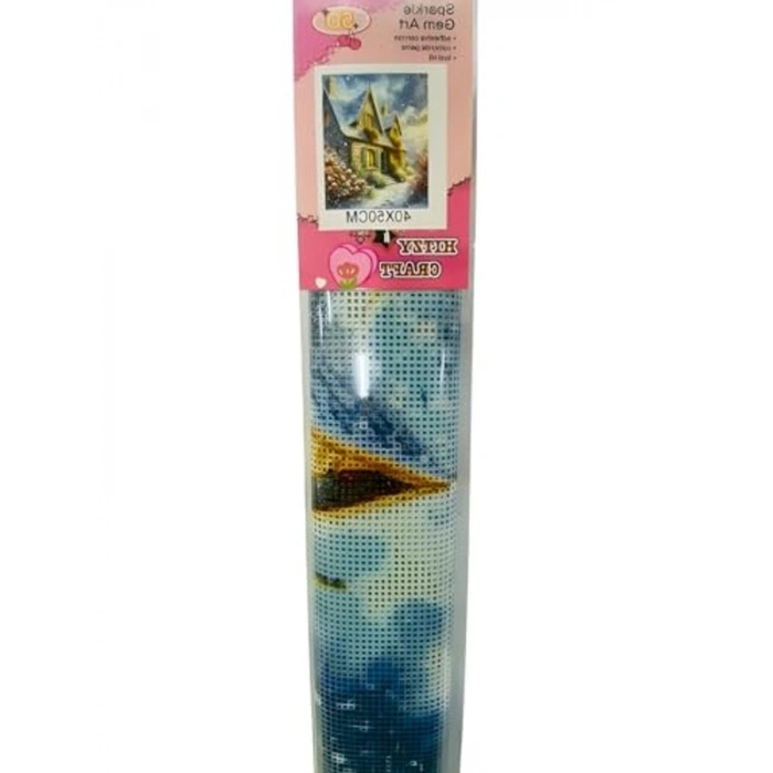 5D Yapışan Boncuk Mozaik Tablo 40x50 cm Şık Tasarım