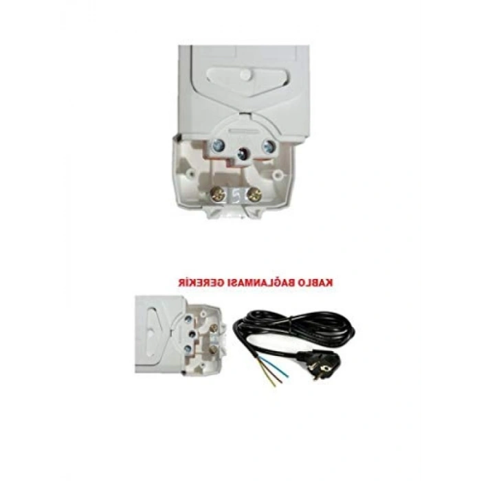 5li Topraklı Priz, Klemensli, Çocuk Korumalı, Siyah