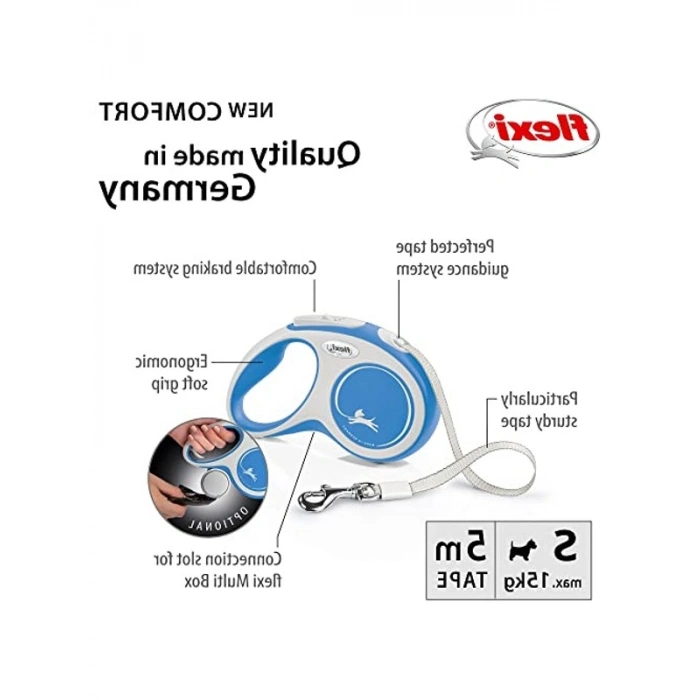 5MT Mavi Şerit Tasma, S Beden, Konforlu Kullanım
