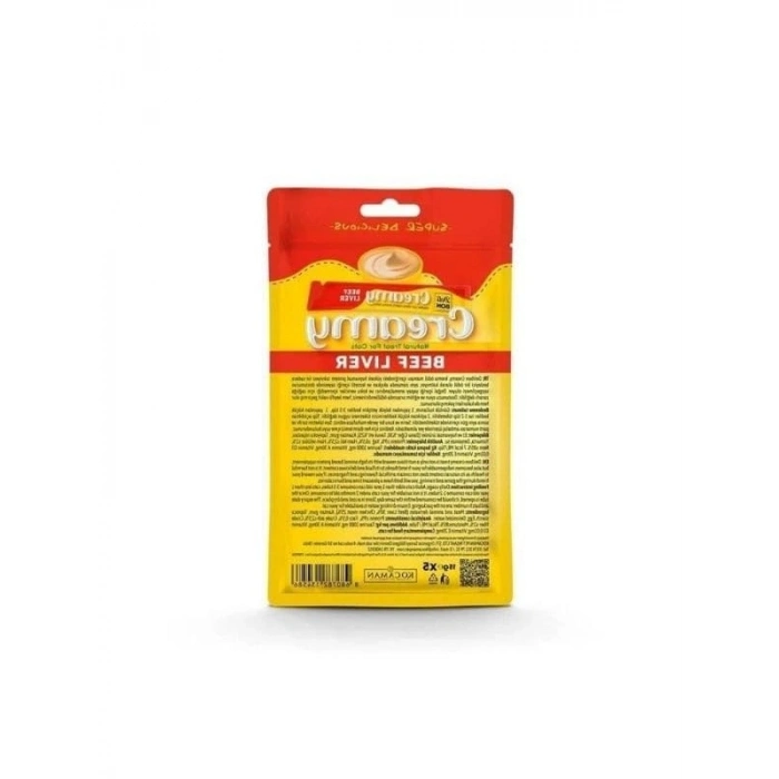 5x15 Gr Boyutunda Dana Ciğerli Sıvı Kedi Ödül Maması