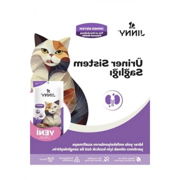 5x15 gr Paketlerde Üriner Kedi Ödülü, Ton Balıklı