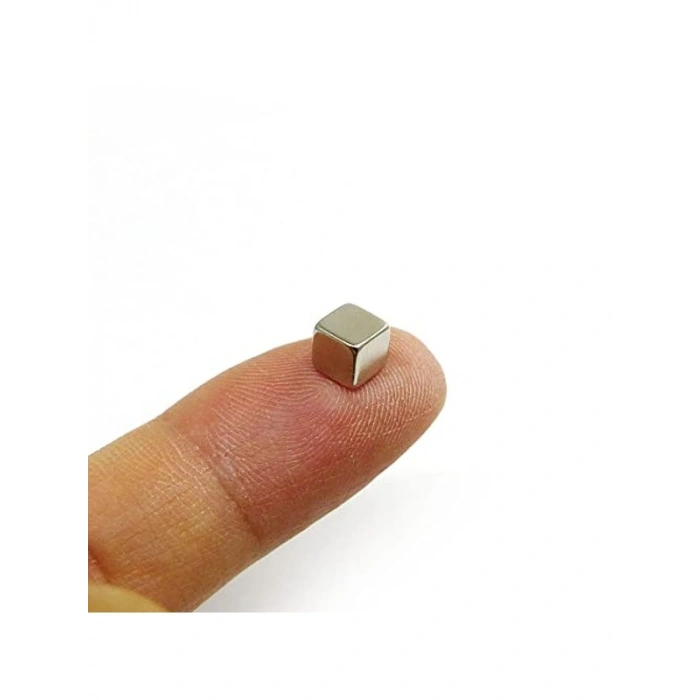 5x5 mm Sihirli Manyetik Küp, 50 Adet Güçlü Çekim ile