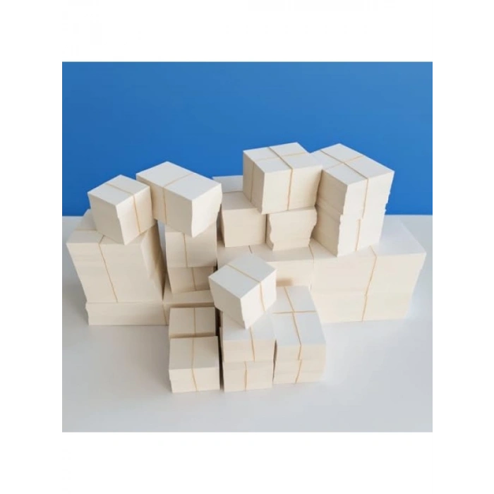 5x8 cm Boş Kartlar - 300 gr Amerikan Bristol, 50 Adet