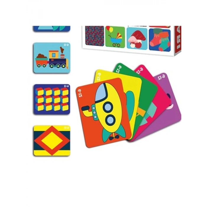 6-12 Ay Bebekler için Erken Eğitim Zeka Kartı Seti