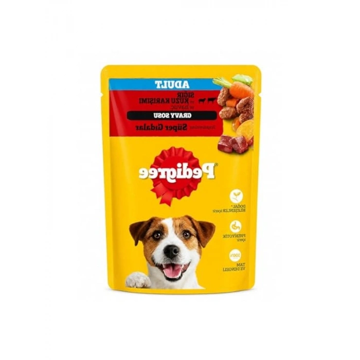 6 Adet 100 gr Sığır ve Kuzu Etli Köpek Konservesi