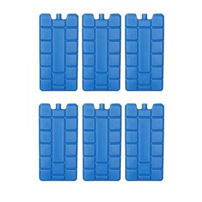 6 Adet 400ml Kapasiteli Jel Sıvılı Termos Buz Aküsü