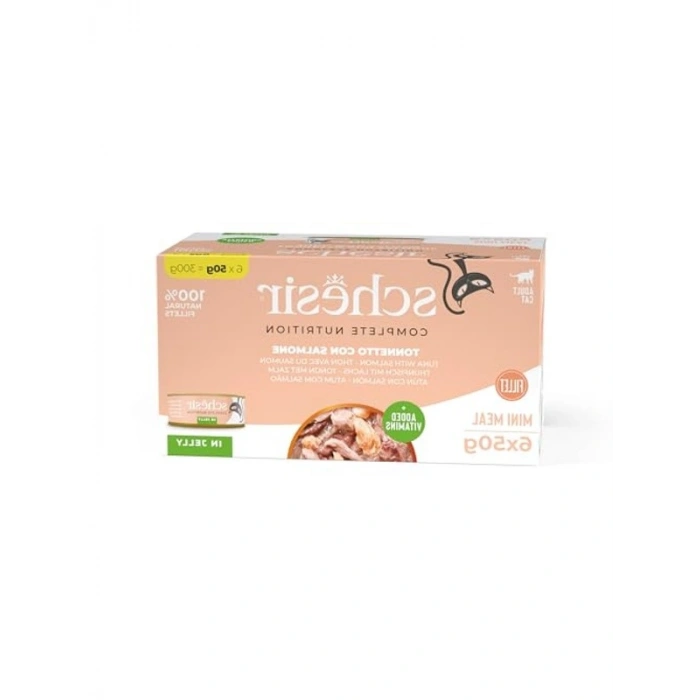 6 Adet 50 Gr Somonlu Yetişkin Kedi Konservesi