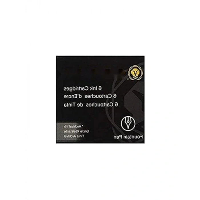 6 Adet Mavi Dolmakalem Kartuş Seti