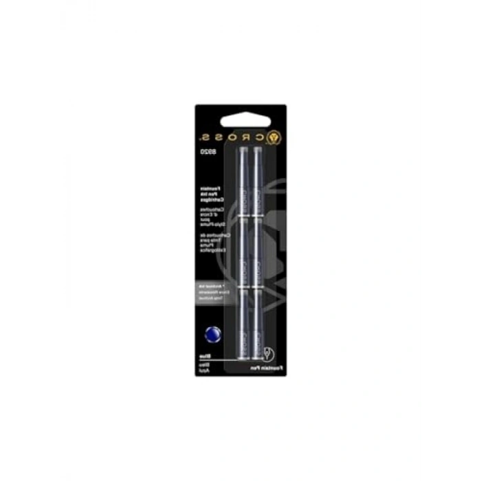 6 Adet Mavi Dolmakalem Kartuş Seti