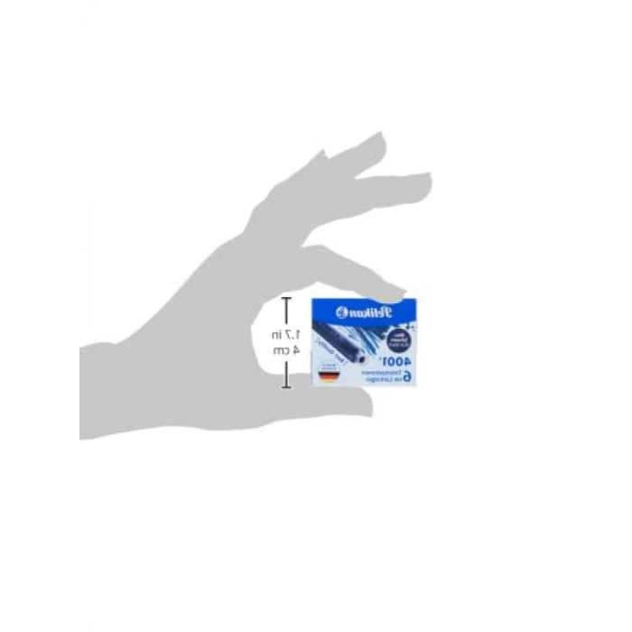 6 Adet Mavi Siyah Dolma Kalem Kartuş Seti