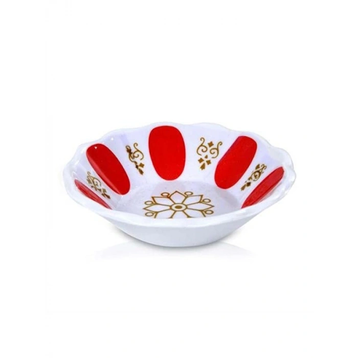 6 Adet Melamin Çay Tabağı Seti