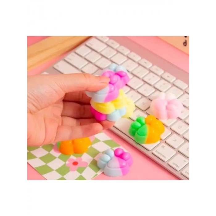 6 Adet Mini Kedi Patisi Oyuncak Seti