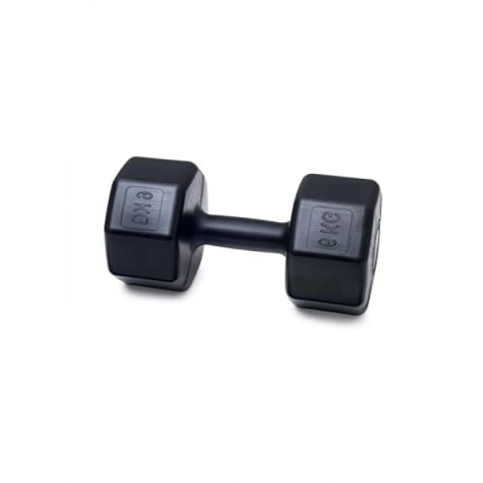 6 Adet X2 Dambıl Seti - 12 kg Siyah