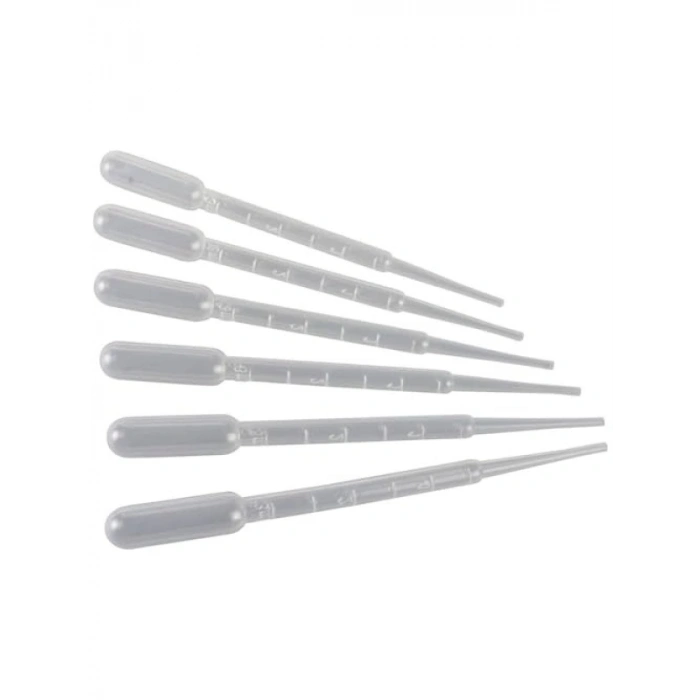 6 Adetlik Renkli Pipet Seti