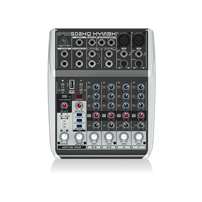 6-Girişli 2-Bus Mikser, Ultra Düşük Gürültü