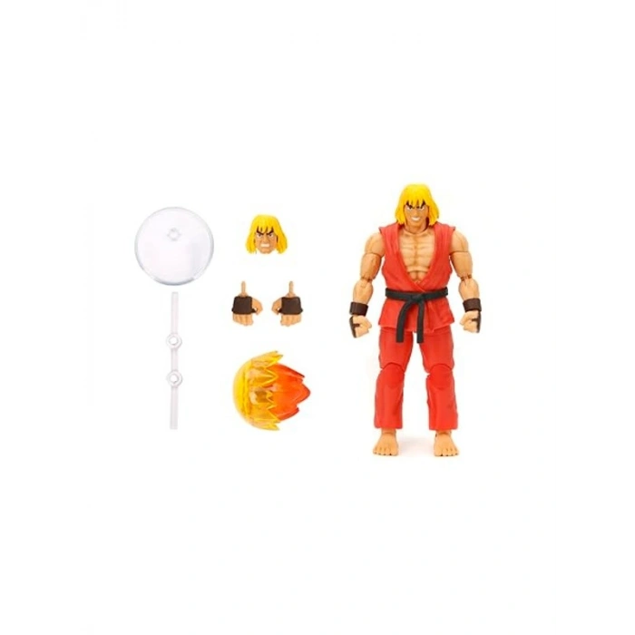 6 inç Ken Figürü, Street Fighter Temalı Aksiyon Oyuncak
