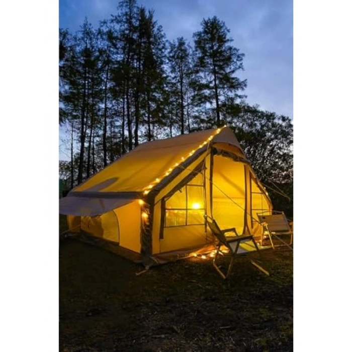 6 Kişilik 4 Mevsim Şişme Kamp Çadırı