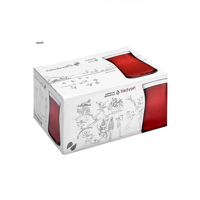 6lı Çay Bardağı Seti - 170 CC Hediye Kutulu