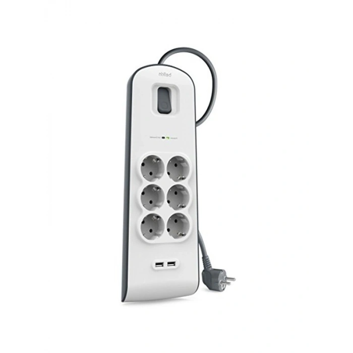 6lı Çoklu Priz, Güvenli Kullanım için Tasarlandı