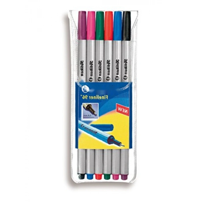 6lı Fineliner Set - Suya Dayanıklı ve Ergonomik
