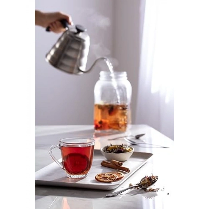 6lı Hediye Kutu Kulplu Bardak Seti 160 cc