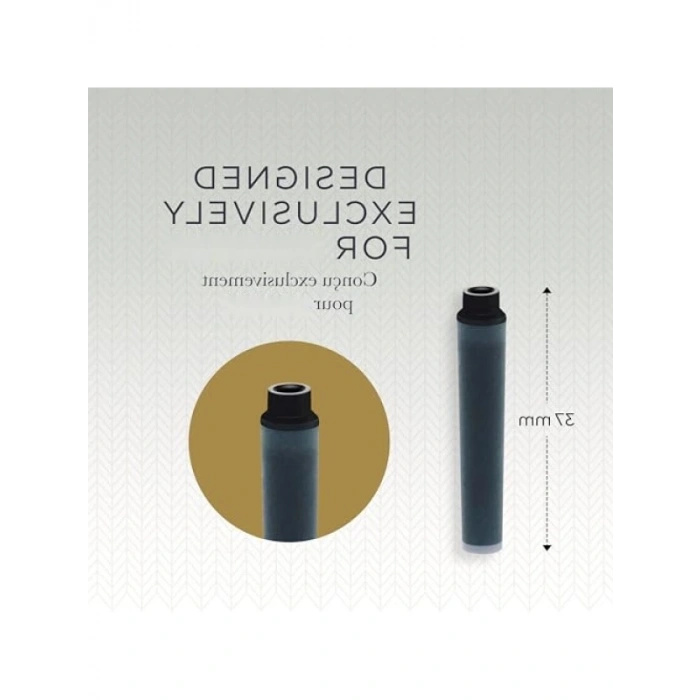 6lı Kısa Siyah Kartuş Seti