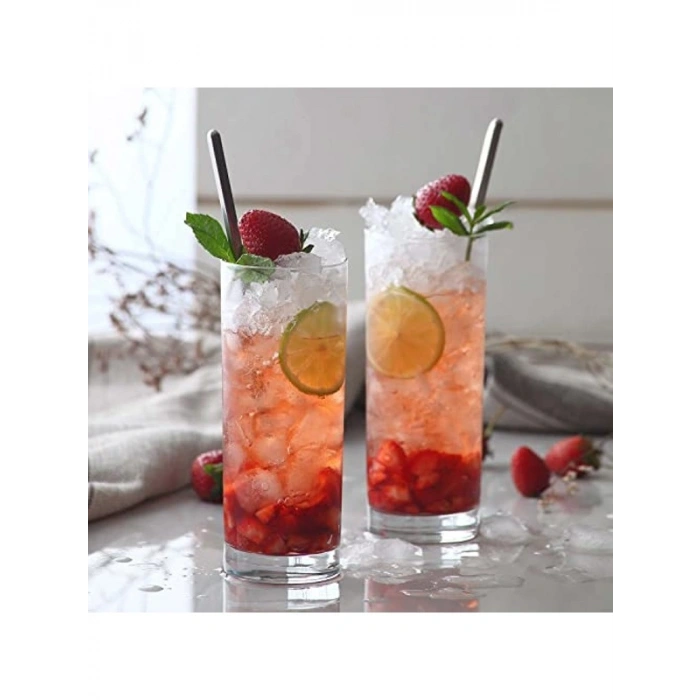 6lı Long Drink Kokteyl Bardağı Seti, Estetik Tasarım ve Kullanım Kolaylığı