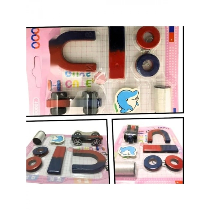 6lı Mıknatıs Deney Seti ile Eğlenceli Bilim Deneyleri