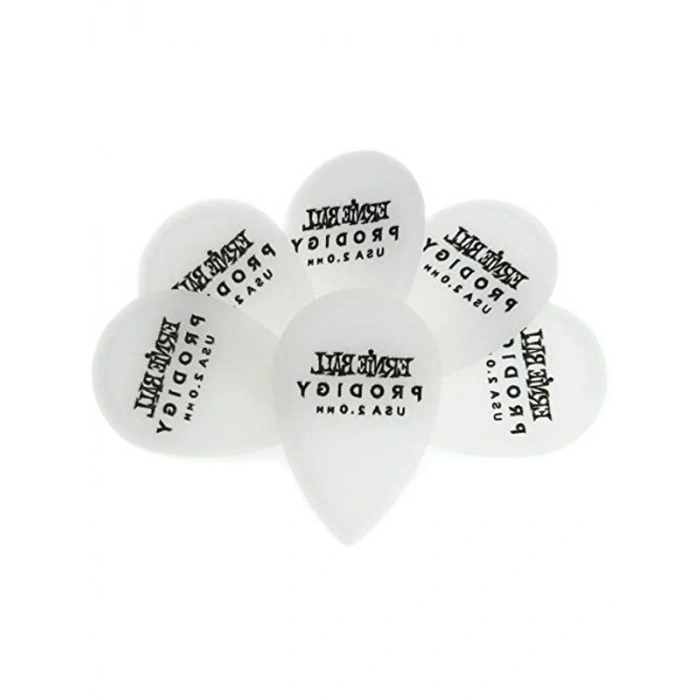6lı Paket Teardrop Pena, 2.0 mm Kalınlık, Beyaz Renk