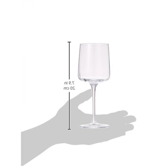 6lı Şarap Kadehi Seti - 340 cc, Hediye Kutu İçerisinde