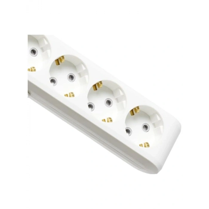 6lı Topraklı Kablolu Priz - 5 Metre Uzunluk